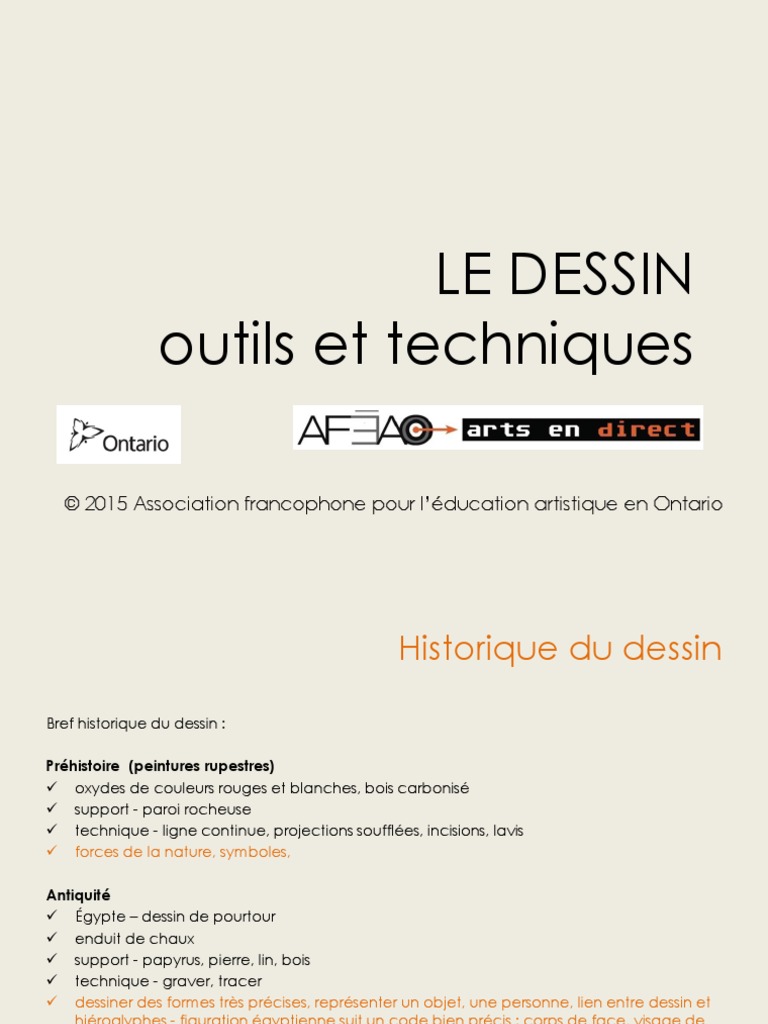 Le Dessin Technique Pour Débuter | PDF | Dessin | Crayon