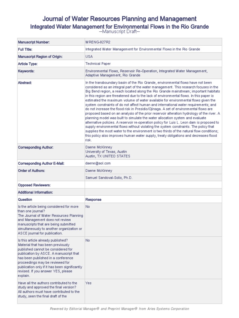 Water Management PDF | PDF | Water Resources | Flood