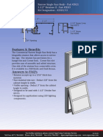 Features & Benefits: Narrow Single Face Body - Part #2021 1-1/2" Retainer II - Part #2053 Kit Designation - K2021/53