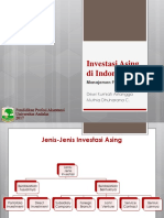 Investasi Asing Di Indonesia