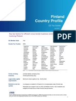 Country Profile Finland 2015