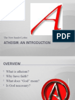Atheism: An Introduction: The New Scarlet Letter