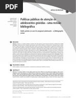 Artigo Politicas Publicas Atenção Adolescentes Gravidas 2013