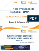 Presentación Proyecto Tecnopedagógico - Gestión de Procesos de Negocios - BMP