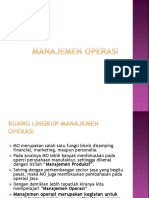 Manajemen Operasi