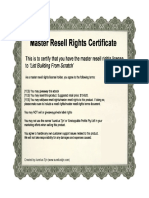 MRR License