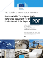 Paper Pulp - Revised - BREF - 2015 PDF