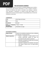 Plan de Formacion Ciudadana Lizh2017 Final