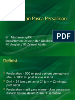 Perdarahan Pasca Persalinan 2 DR Munawar SpOG