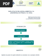 Implantação de Agenda Ambiental Na UEMA