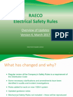 Safety Rules Revisions March 2017