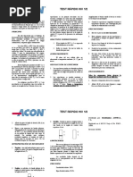 Test Rapido de Hiv 1 y 2 Acon
