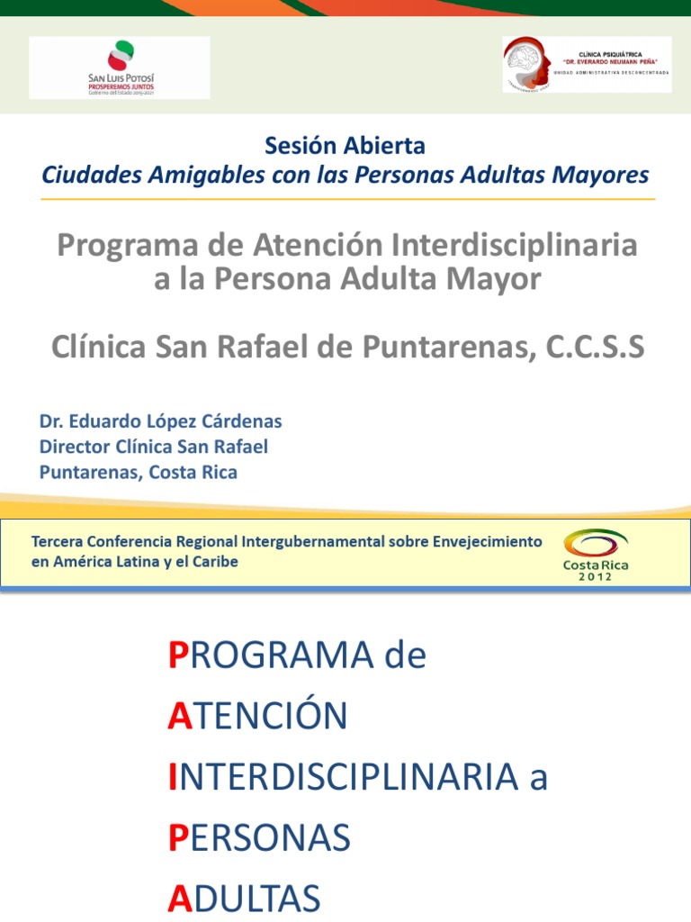 Atención Integral a Adultos Mayores | PDF | Vejez | Ciencias de la Salud
