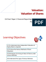 Unit 5 Valuation of Shares