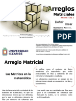 Arreglos Matriciales