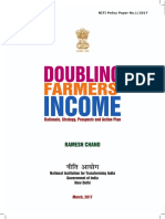 Doubling Farmers Income