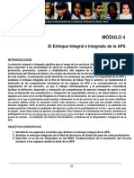 Enfoque Integral de Las APS