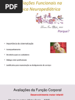 Avaliações Funcionais Na Clínica Neuropediátrica_2015
