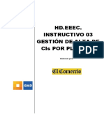 HD - Eeec. Instructivo - Aranda CMDB - Gestión de Alta de Ci Por Planilla v1.0