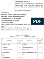 Trading, and Profit and Loss Ac