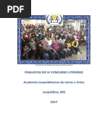 Finalistas do IV Concurso Literário da ALLA