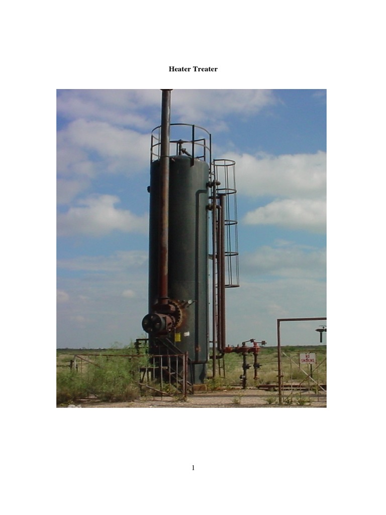 DET Heater Treater PDF Emulsion Petroleum