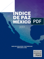 Mexico Peace Index 2017 Spanish