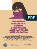 Feminismos, Pensamiento Crítico y Propuestas Alternativas en América Latina