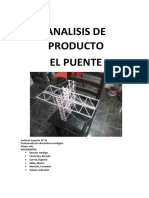 Análisis de Producto El Puente