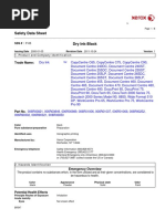 HP Toner Cartridge Safety Data Sheet | PDF | Toxicity | Safety