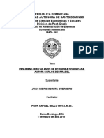 Resumen Libro 40 Anos de Economia Dominicana