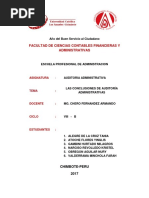 Tarea - Auditoria - Octavo Ciclo