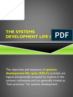 The Systems Development Life Cycle