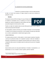 Contratos Civiles, Mandato, Prestación de Servicios Profesionales.