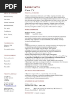 Carer CV Template