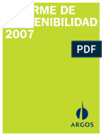 Informe de Sostenibilidad 2007 PDF