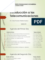 Presentación Introducción A Las Telecomunicaciones