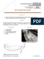 Laboratorio Electromagnetismo - Líneas Equipotenciales PDF