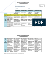 UG Grading Criteria For Coursework (Group Assignment)