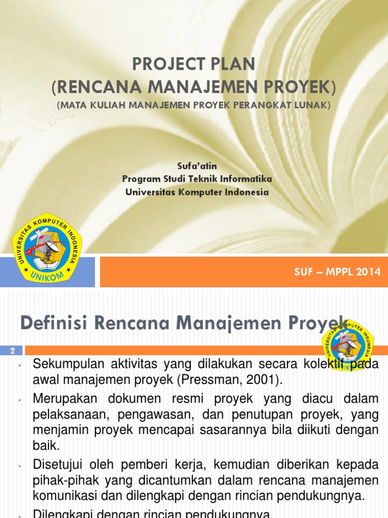 Perencanaan Proyek Dan Project Charter | PDF