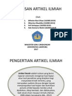 Kelompok 6 - Penulisan Artikel Ilmiah