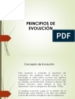 Clase 2 - Principios de Evolucion