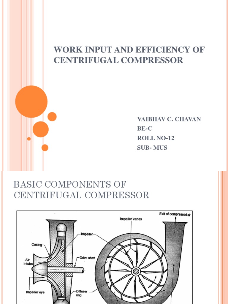 Work Input & Efficiency in Compressors | PDF | Gas Technologies ...