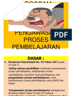 Program Pengawasan Proses Pembelajaran