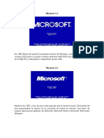 Evolución de Windows
