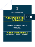 2016-17 Maharashtra PWD Schedule of Rates