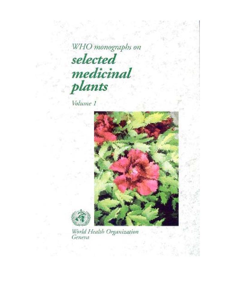 28602_herbal Medicine WHO Monograph of Selected Medicinal Plants Vol