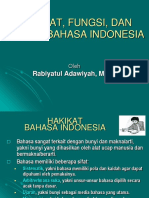 2. Hakikat, Fungsi, Dan Ragam Bahasa Indonesia