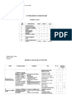 Planificare Consiliere Si Orientare Xi