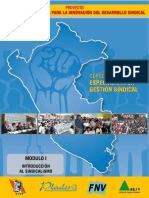 Modulo I Introduccion Al Sindicalismo PDF